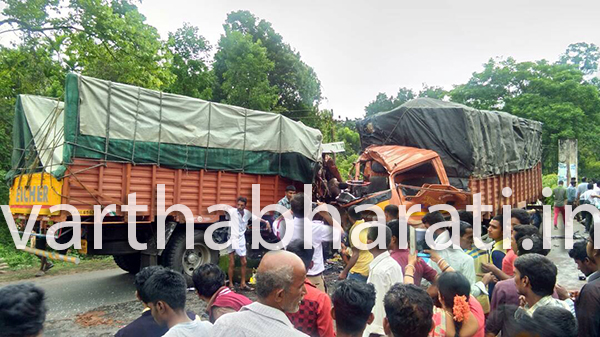 ಗೋಳಿತ್ತೊಟ್ಟು: ಲಾರಿಗಳ ಮುಖಾಮುಖಿ ಢಿಕ್ಕಿ- ಇಬ್ಬರು ಮೃತ್ಯು